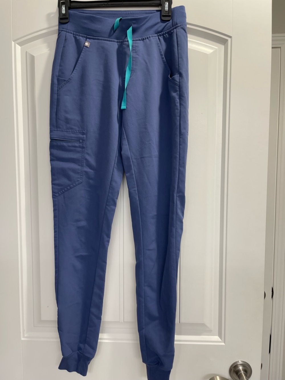 FIGS Highwaisted Zamora Jogger Scrub Pants Big Sky XXS Tall